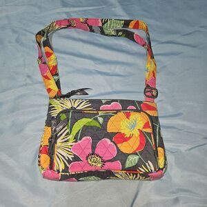 Vera Bradley Jazzy Blooms Crossbody Purse